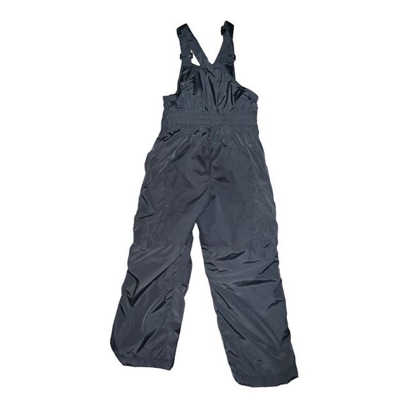 Land's End Cadet Gray Boys Squall Waterproof Snow Bibs Adjustable Size 6 EUC - Picture 2 of 8